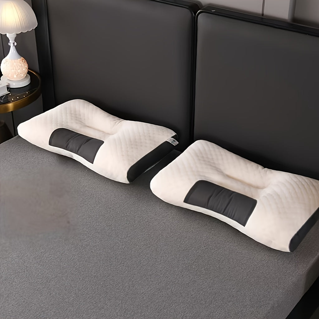 Cervical Pillow, with Cotton for Cervical And Spinal Support, Directional Orthopedic Massage Pillow