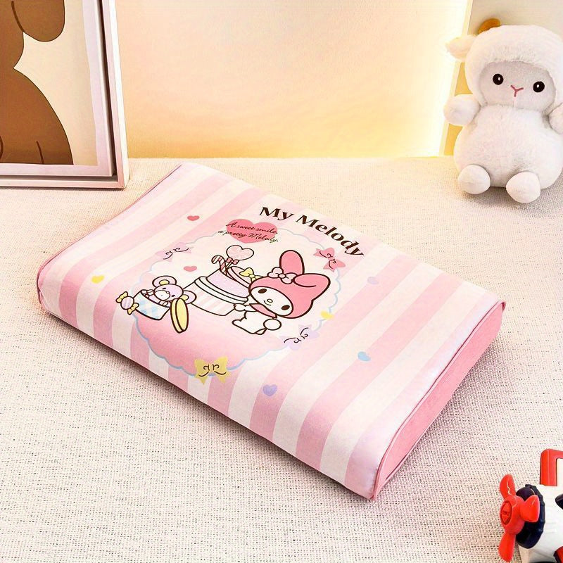 A Detachable And Washable Latex Pillow Designed for Cervical Vertebrae, Suitable for All Four Seasons.