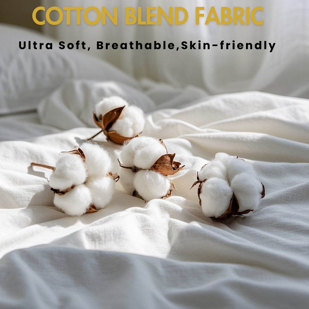 Wellos Luxury 900+ Fill Power White Goose Down Comforter - 1600TC\u002FDM Cotton All-Season Medium Warmth Duvet with 3D Baffle Box & 8 Corner Tabs, Ultra-Fluffy Bedding for Couples, Cozy Bedroom Decor | Sophisticated Bedroom | Premium Craftsmanship