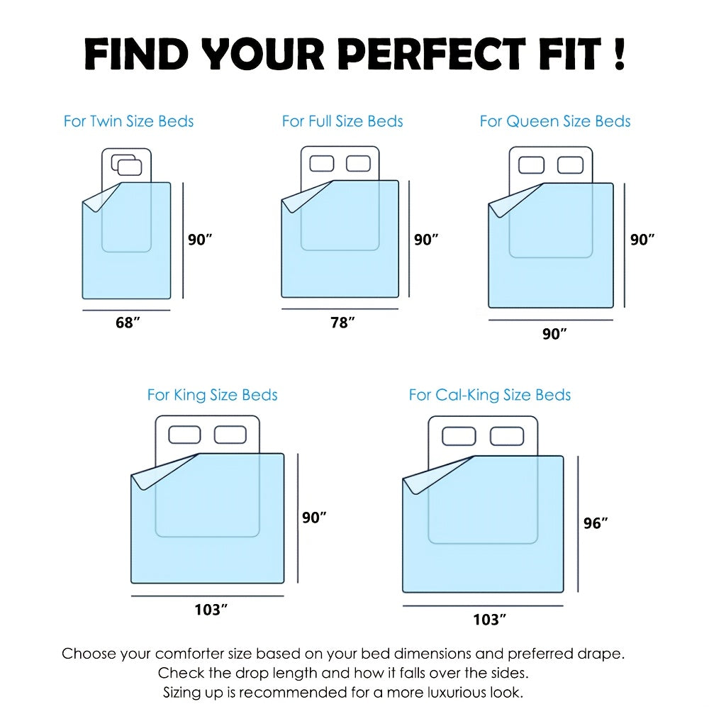 1pc Luxury Long Strand Mulberry Lyocell Comforter\u002FDuvet\u002FQuilt - Vintage Floral Design, 80% Viscose & 20% Lyocell Blend, All-Season Lightweight Warmth, Hand Wash Only, White