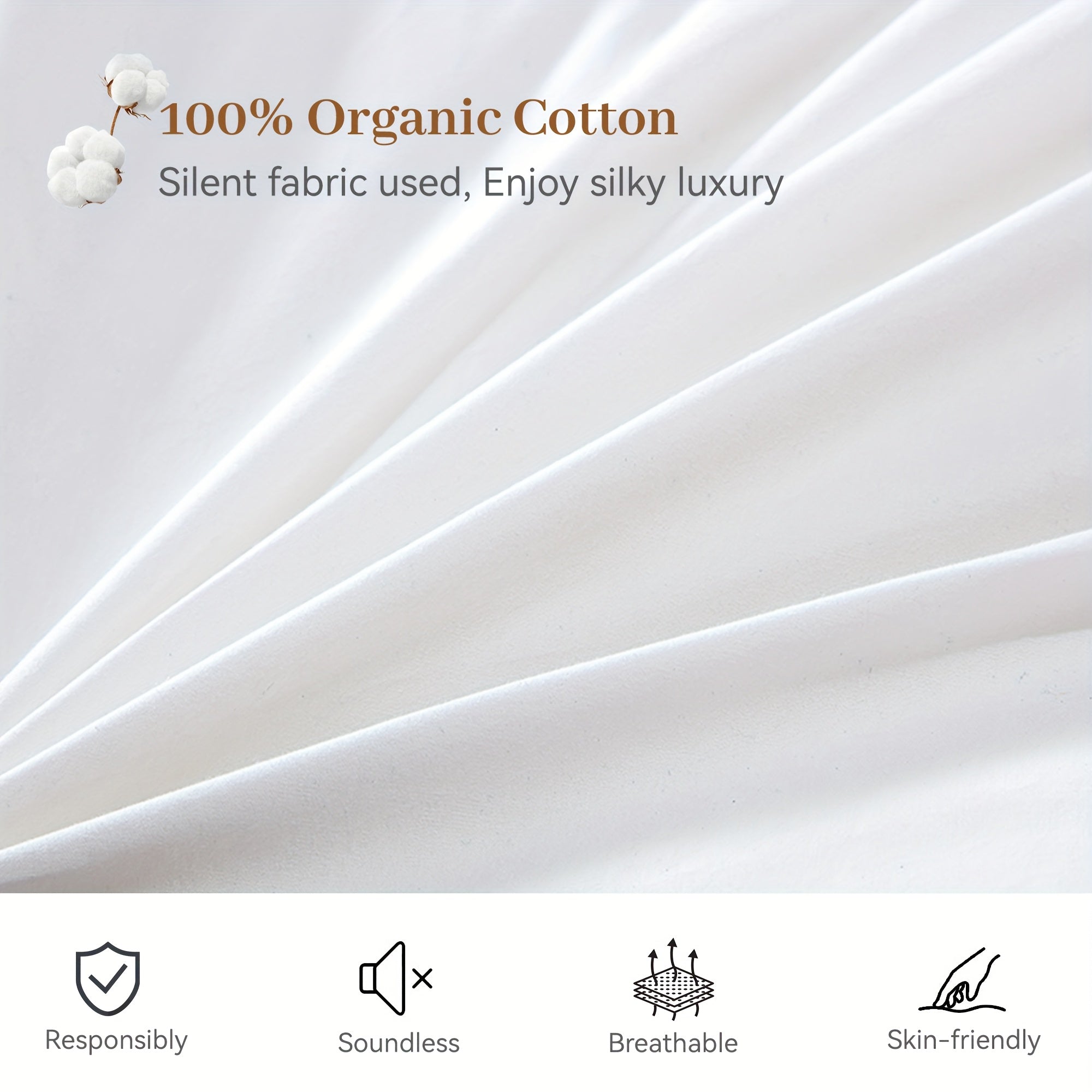 1pc Luxury Goose Down Duvet - Ultra-Soft 100% Down Filling, High Fill Weight, Fluffy All-Season Quilt Core, Hotel Quality, Warm & Breathable, Machine Washable for Bedroom or Guest Room, Allseason Bedding | Minimalist Bedding | Highquality Down