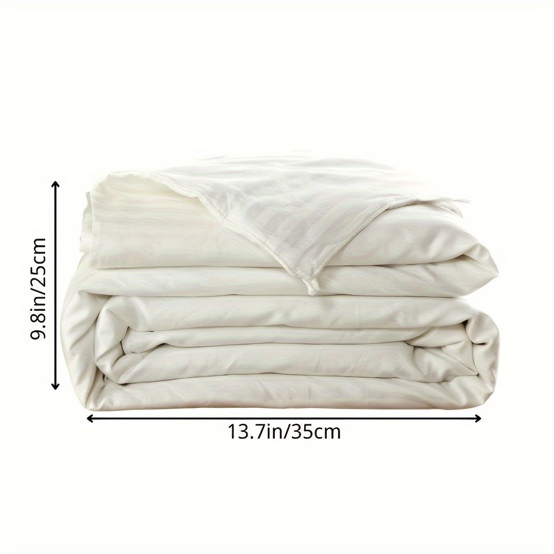 Luxury Mulberry Silk Duvet With 100% Cotton Cover, Ultra-Lightweight & Breathable-Perfect For Summer Nights, Offering A Cloud-Like Sleep Experience In The Heat