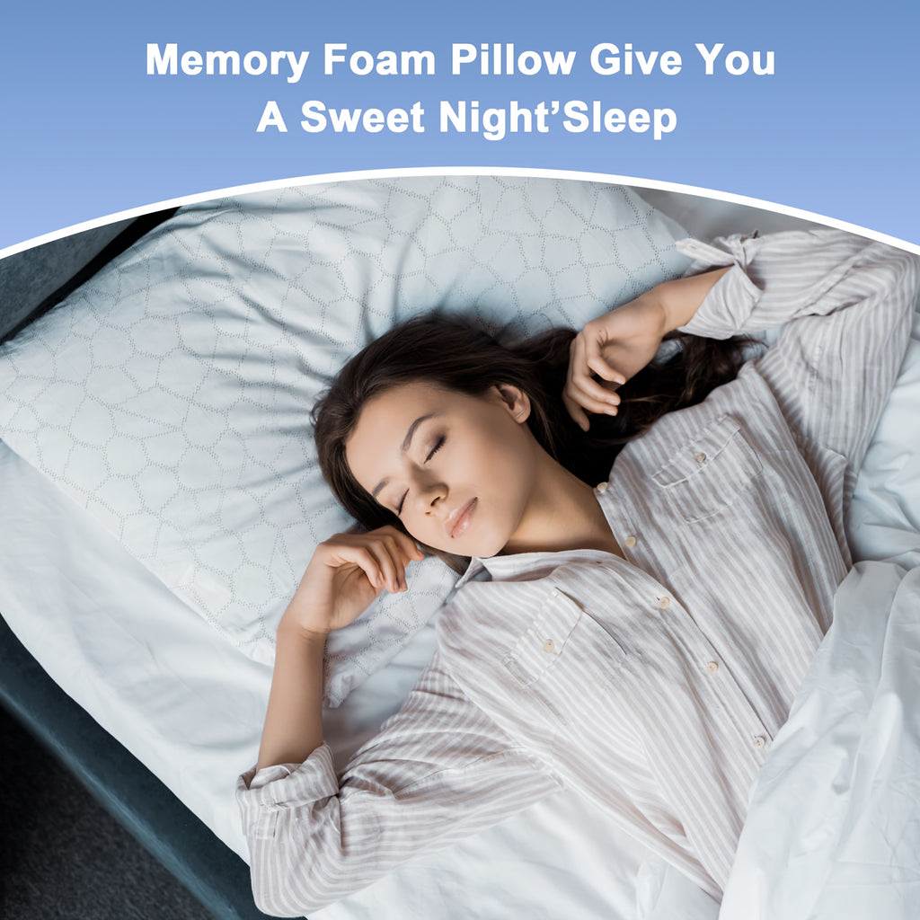 Cooling Pillow Queen Size, Shredded Cool Pillow for Hot Sleepers, Adjustable Firm Soft Support Bed Pillows Perfect for Back Neck And Side Sleeping with Pillow Case Cover, White