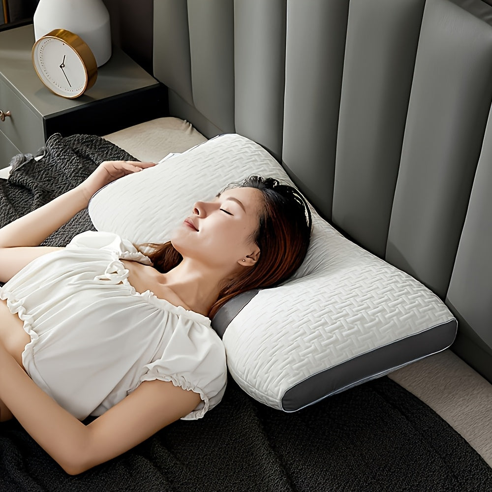 Cervical Pillow, with Cotton for Cervical And Spinal Support, Directional Orthopedic Massage Pillow